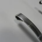 Aluminium Vintage Wandkapstok Met 5 Haken, Jaren 50 thumbnail 4