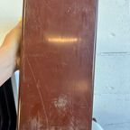 Vintage Bruine Vinyl Houder Elpees thumbnail 5
