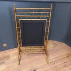 Schitterende Sleets Verguld Antiek Haardscherm thumbnail 3