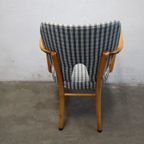Vintage Houten Stoel Met Armleuningen thumbnail 9