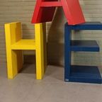 Vintage Set Van Flototto Letters Boekenplanken Pop Art thumbnail 2
