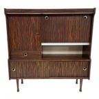 Vintage Highboard Wandmeubel Jaren 60 Rosewood Fineer thumbnail 3