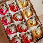 Oude Glitter Kerstversiering thumbnail 6