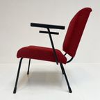 Opnieuw Gestoffeerde Gispen 1401 Fauteuil Van Wim Rietveld thumbnail 15