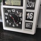Fysic Jumbo Analoge Klok Met Datum En Temperatuur thumbnail 2