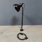 Vroege Rademacher Wandlamp Met Grote Emaille Kap thumbnail 19