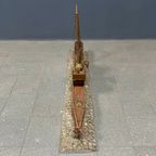 Groot Oud Volkskunst Stoom Schip thumbnail 24