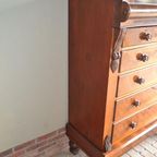 Prachtige Antieke Schotse Mahonie Ladekast, Chiffoniere thumbnail 4