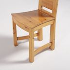 Vintage Swedish Solid Pine Chairs From Sven Larsson Möbelshop thumbnail 10