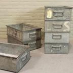 Vintage Philips Industriële Metalen Kisten, P/p/s thumbnail 16