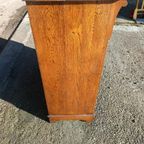 Antieke Eiken Ladekast Dressoir thumbnail 7