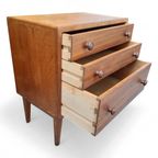 Vintage Design Ladekastje, Massief Hout H63b59d34cm thumbnail 6