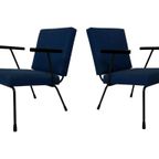Vintage Set Van Twee Gispen 1401 Fauteuils W Rietveld Design thumbnail 2