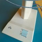 Vintage Ventilator, Tafelventilator, Pastel Blauwe Waaier thumbnail 10
