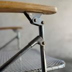 2 Vintage Aluminium Wirefolding Chairs thumbnail 5