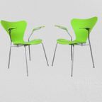 Serie 7 3207 Stoelen Van Arne Jacobsen Voor Fritz Hansen thumbnail 4
