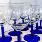 8X Wijnglas Donkerblauwe Steel Luminarc thumbnail 3
