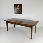 Prachtige Antieke Eettafel thumbnail 20
