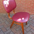 4 Retro / Vintage Stoelen Jaren 60 Pastoe / Scandinavisch thumbnail 9