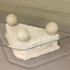 Vintage Postmodern Magnussen Ponte Steen Salontafel thumbnail 3