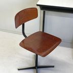 Vintage Marko Schoolsetje Tafel Lessenaar & Stoel Hoog Model thumbnail 6