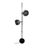 Dijkstra - Rare Model - Space Age Design / Mcm Floor Lamp With Two Shades thumbnail 5