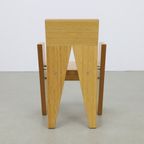 4X Architectural Chair, One-Off By Dutch Architect Kees Doornenbal, 1990S thumbnail 6