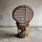 Emmanuelle Peacock Wicker Chair thumbnail 10