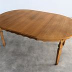 Vintage Eettafel | Tafel | Verlengbaar | Brutalist | Kjaernulf (2) thumbnail 5