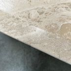 Vintage Achthoekige Travertin Salontafel, 1970’s thumbnail 12