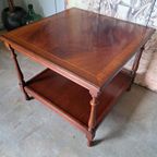Antieke Heldense Bijzettafel, Plantentafel, Salontafel thumbnail 5