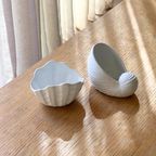 Pair Of Vintage Ceramic Shell-shaped Objects thumbnail 2