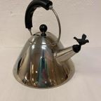 Alessi Italy Design Rvs Fluitketel Met Vogeltje thumbnail 4