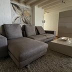 Voor De Snelle Beslissers ! Minotti Freeman Sofa Stof Cat H Bright 066 Bronze– Topstaat – Aankoopprijs €16.382 (mei 2024) thumbnail 3