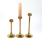 3 Vintage Kandelaars – Bol thumbnail 2
