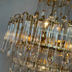 2 Beschikbaar! Vintage Kristallen Murano Geblazen Kroonluchters Hanglampen Art Deco Stijl ! thumbnail 12