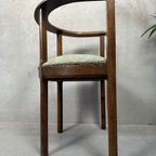 Originele Art Deco Stoel – Eik thumbnail 12