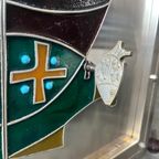 Built-in Tabernacle With Enamelled Cross And Fish Motif thumbnail 3