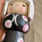 Grote Geschilderd Japanse Momiji Doll ~21Cm thumbnail 4