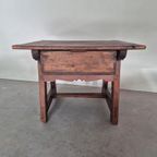 Antieke Rustieke Spaanse Tafel Wabi Sabi Stijl thumbnail 13