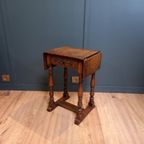 Drop Leaf Jointstool Uit De 18E Eeuw thumbnail 2