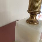 Mid-century Tafellamp Van Messing En Onyx thumbnail 5