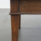 Charmante Antieke Salontafel Met Een Lade En Prachtige Details thumbnail 6