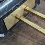 Nb22 – Hollywood Regency Style – Coffeetable – Maison Charles -jaren 70 – Paard Van Gansu thumbnail 10