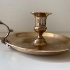 Antieke Bronzen Kandelaar thumbnail 5