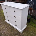 Geleefde Ladenkast, Apothekerskast, Commode Afm. 106X40Cm En thumbnail 3