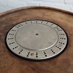 Antieke Warmhoud Tafel (werkend) Warmhoud Plaat Serveerwagen / Antieke Trolley Met Warmhoudplaat thumbnail 7