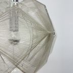 Paul Secon For Sompex Clear Wire Hanging Lamp , 1970S Germany thumbnail 13