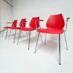 Set Van 4 Maui Kartell Stoelen Van Vico Magistretti, 1980'S thumbnail 7