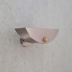 Qm38- Belgisch Design – Jaren 70 – Halvemaan Wandlamp – Pierre Lallemand(?) – Hollywood Regency thumbnail 10